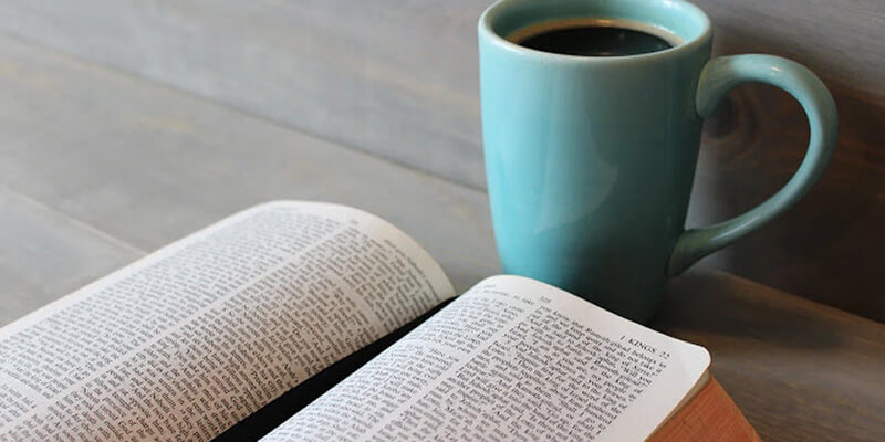coffee and scripture