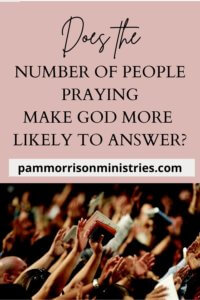 number of people praying 